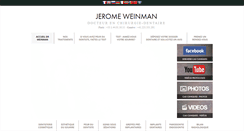 Desktop Screenshot of jeromeweinman.com